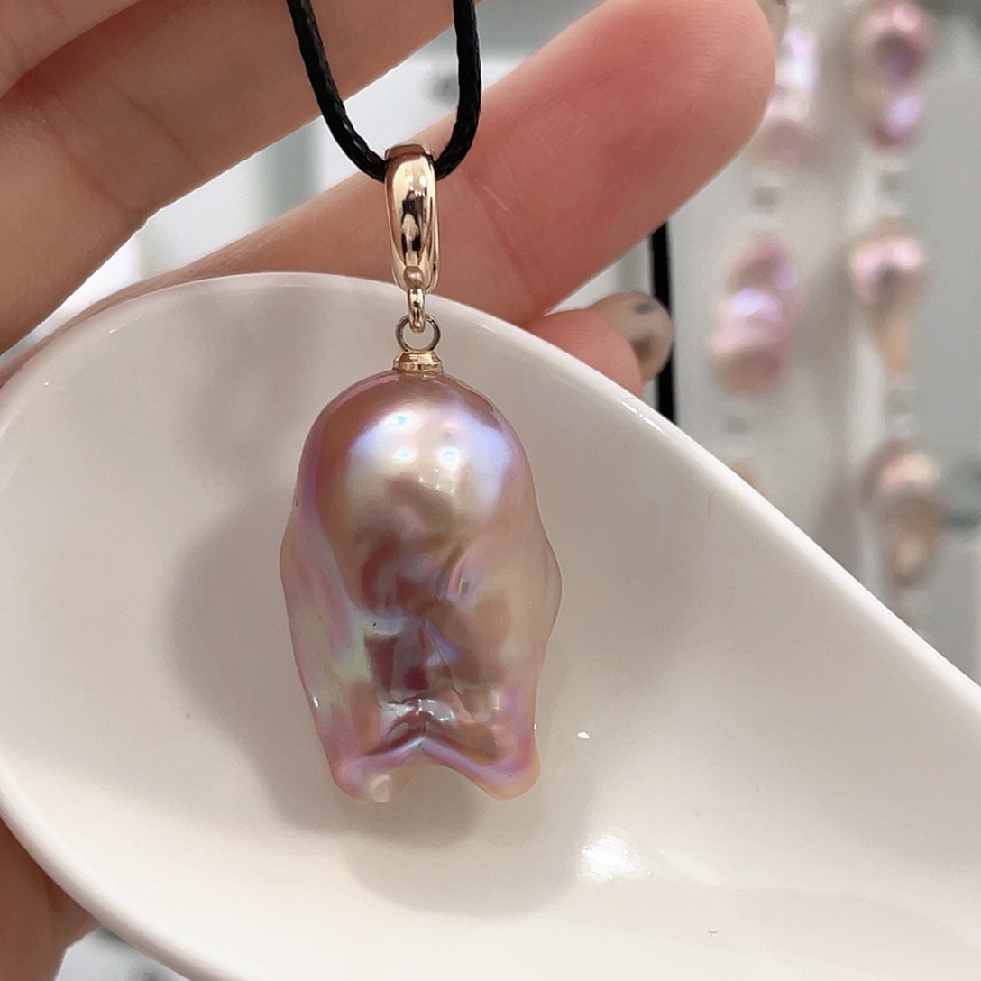 未镶嵌颈饰淡水珍珠