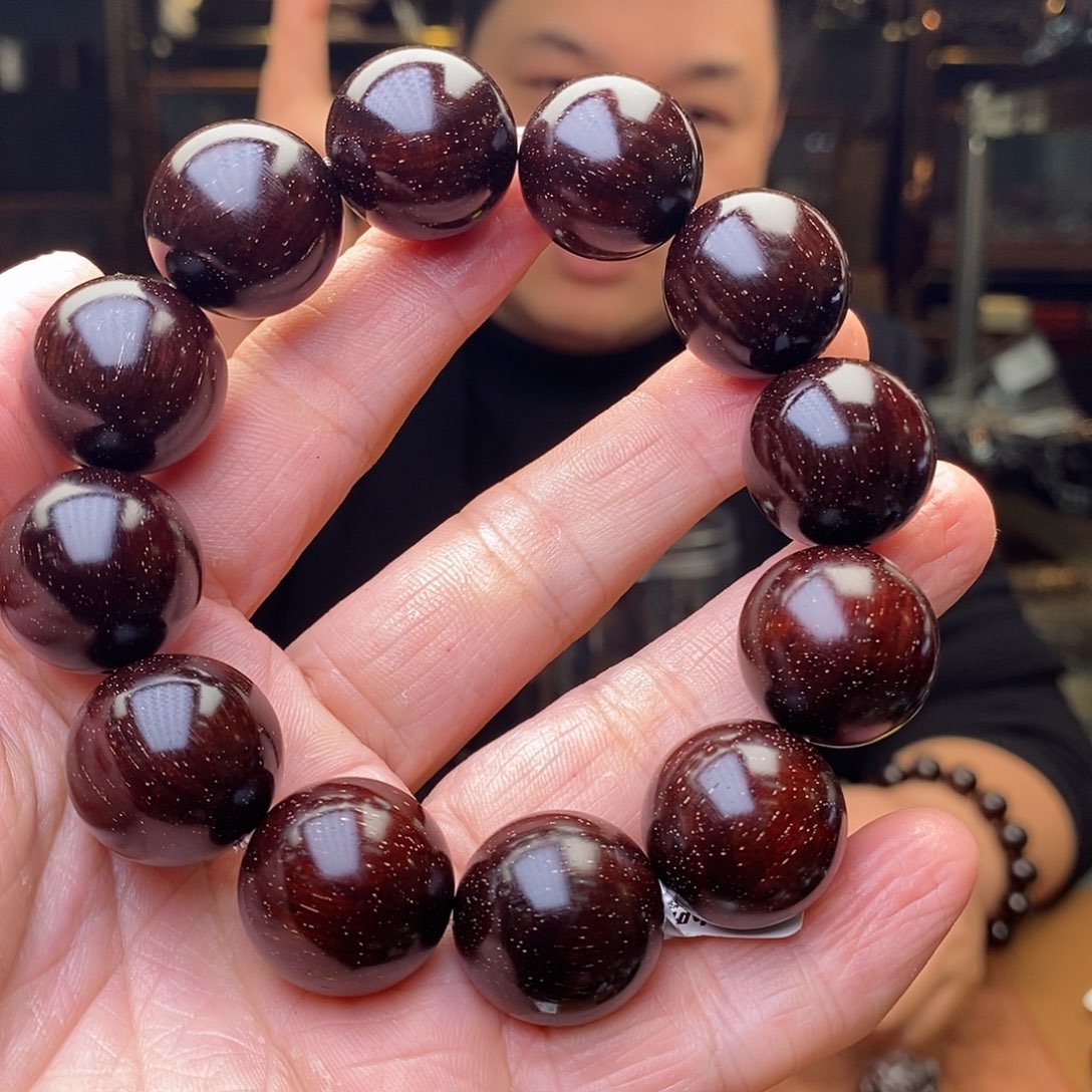 檀香紫檀（小叶紫檀）手串/手链20