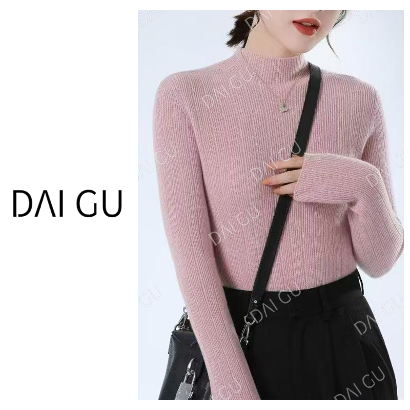 秋季新款长袖针织衫上衣宽松女装毛衣B3474