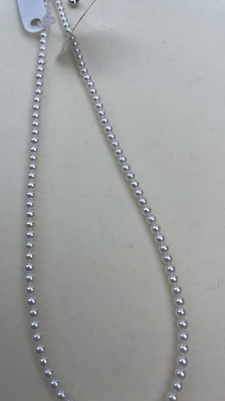 3.5极光正圆冷白小灯泡项链