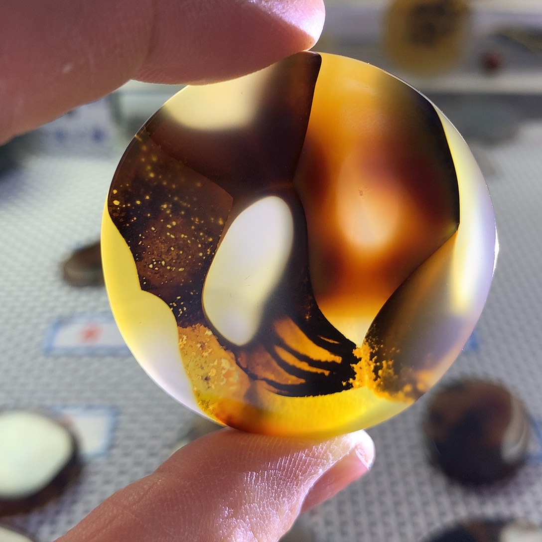 玛瑙/玉髓未镶嵌吊坠(不含链)