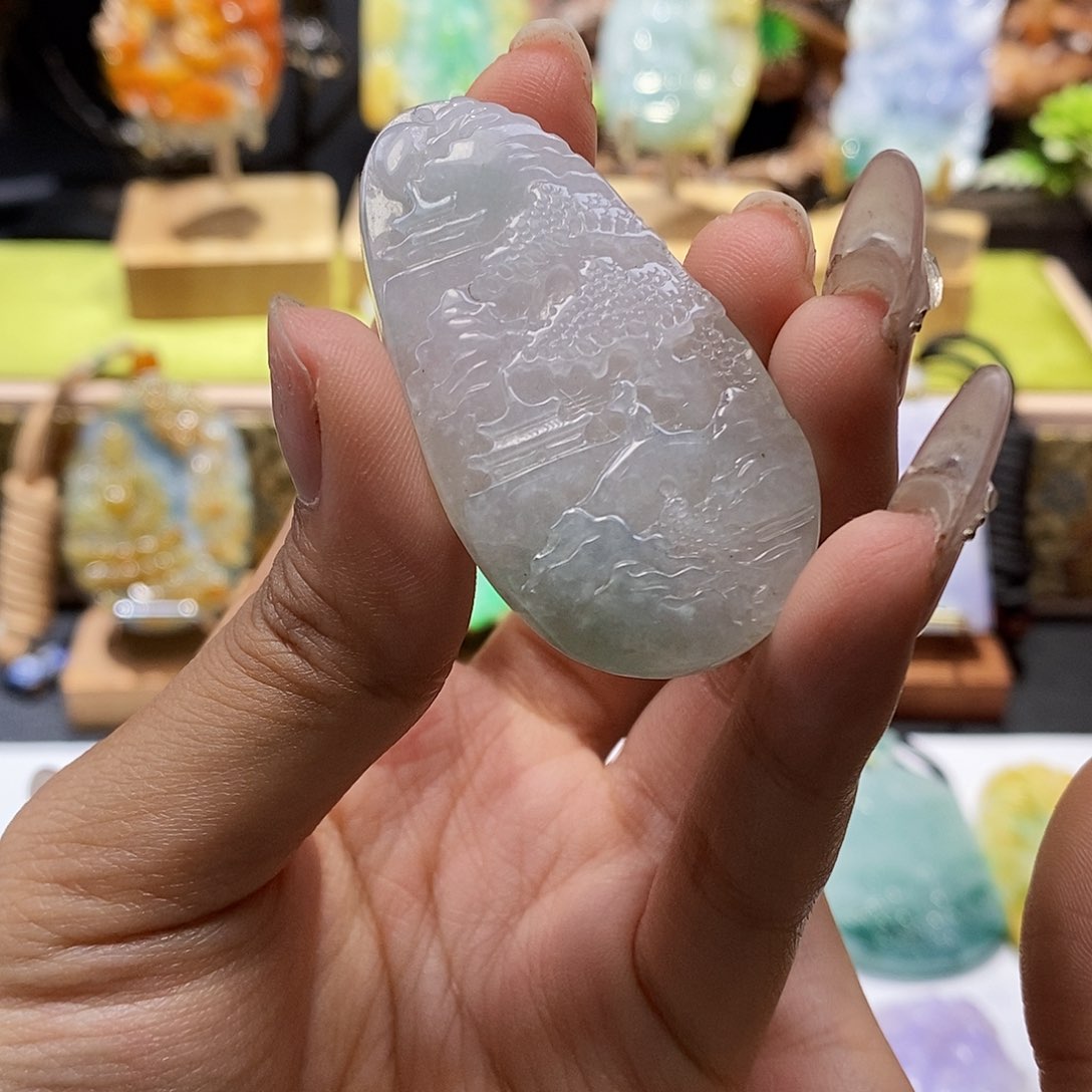 定制翡翠未镶嵌天然缅甸翡翠A货