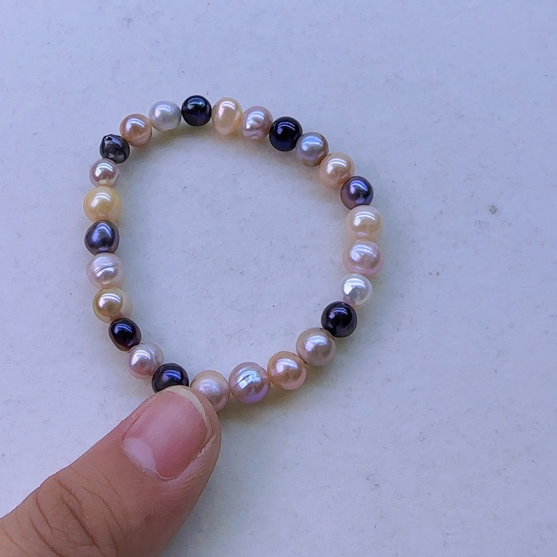 银S925镶嵌148淡水珍珠