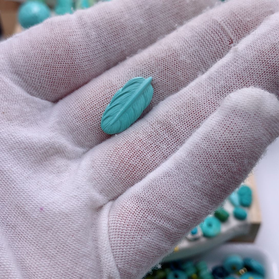 绿松石挂件未镶嵌