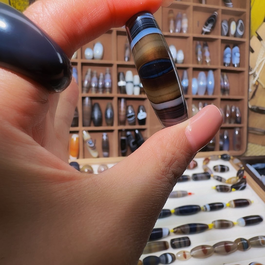 合金颈饰玛瑙/玉髓宁****a