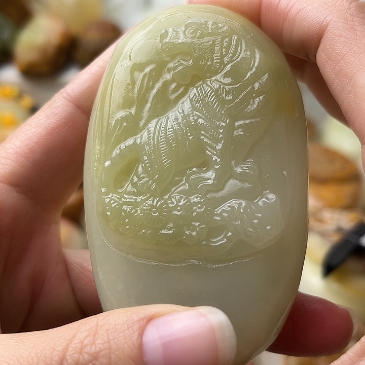 石材古青石不退换虎