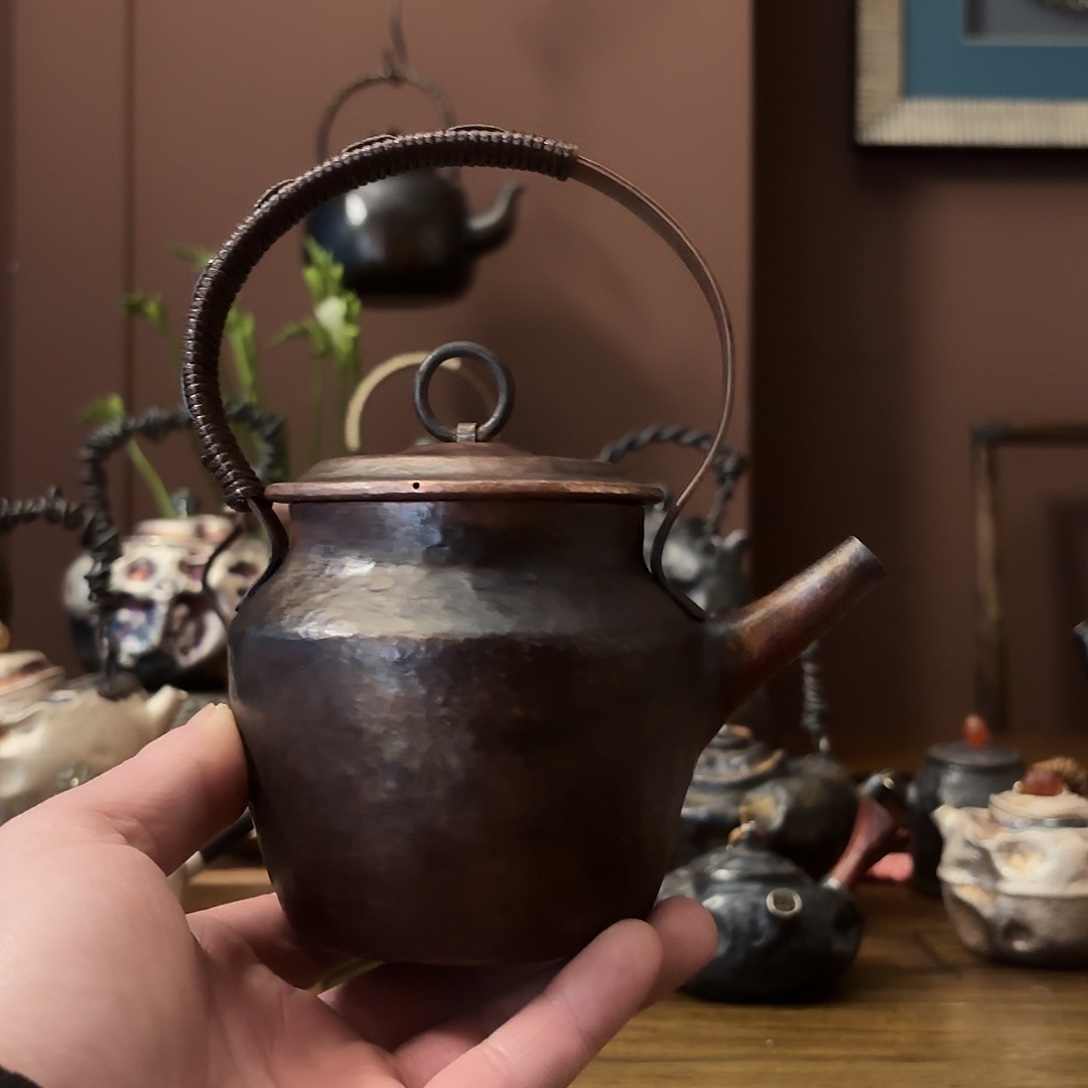 手工制作工艺煮水铜壶
