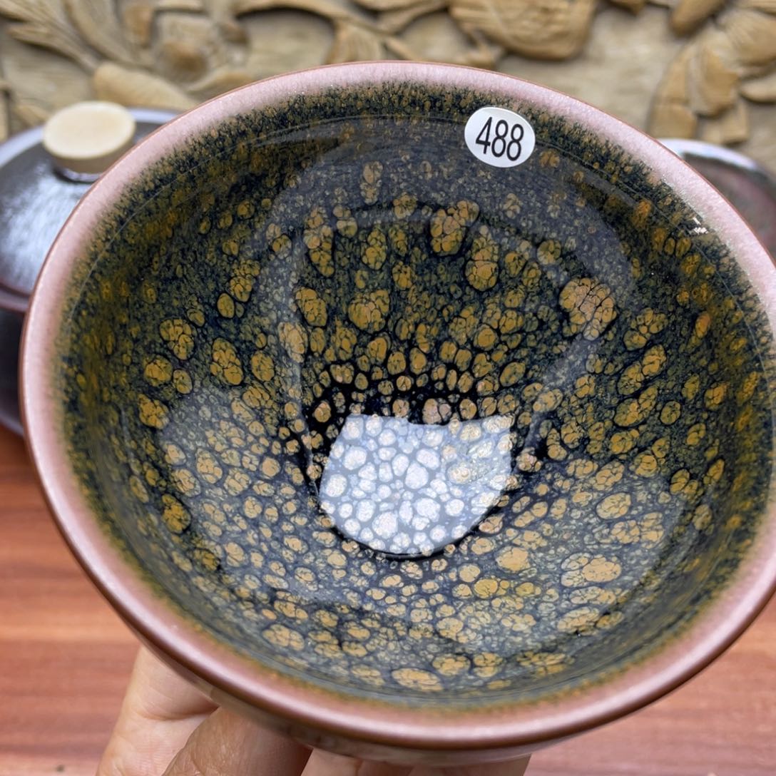 茶盏茶杯通过机械陶瓷