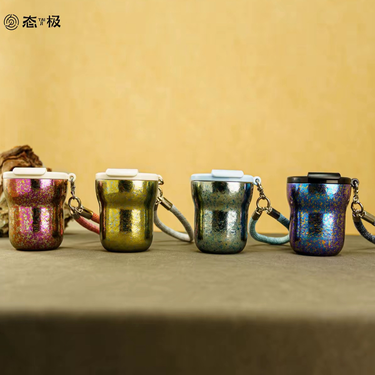 【钛宝专属】态极纯钛葫芦咖啡杯230ml  精致小巧 随身携带 