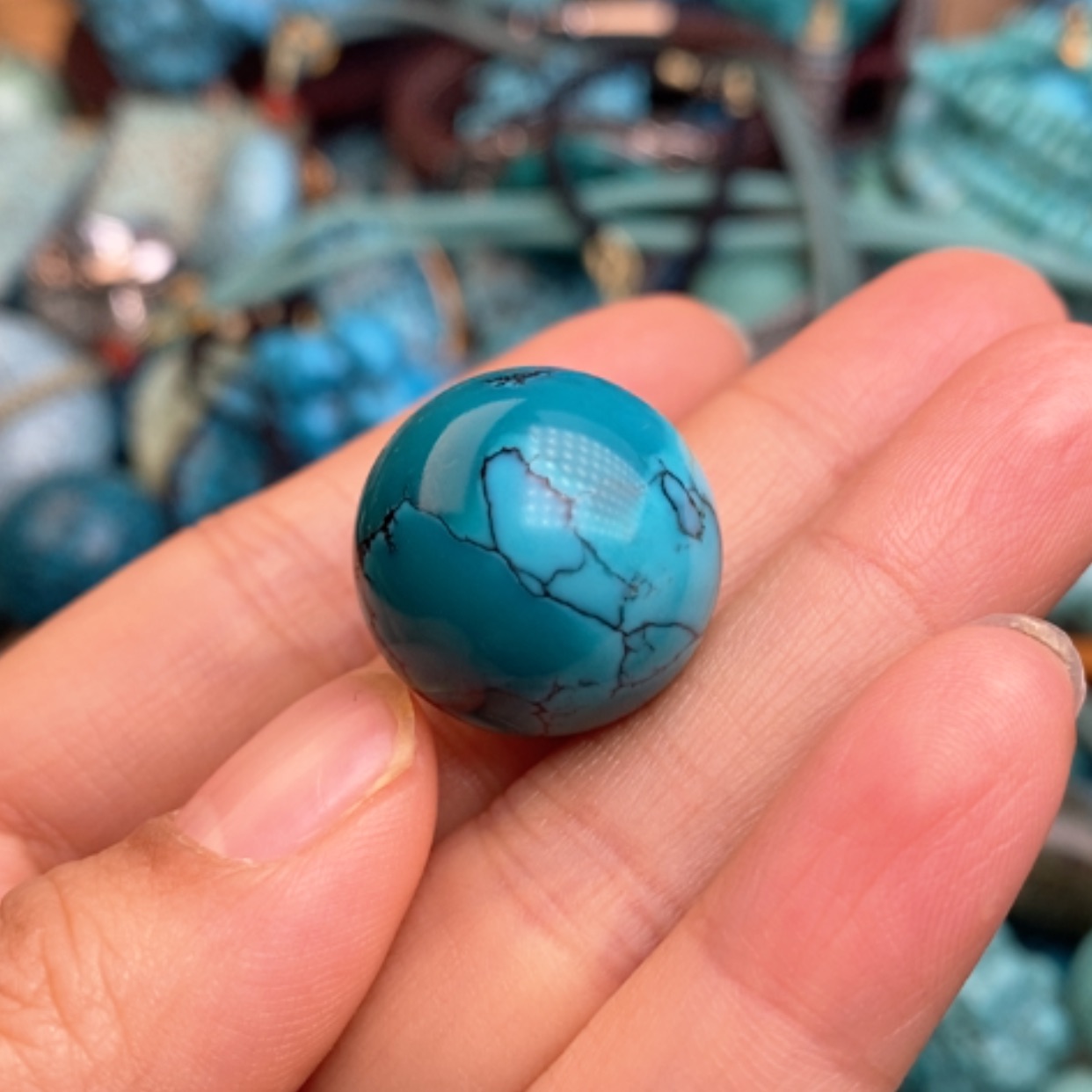 【闪购商品】绿松石珠宝半成品未镶嵌