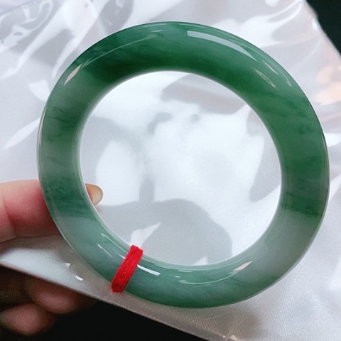 未镶嵌手镯翡翠圆条2867