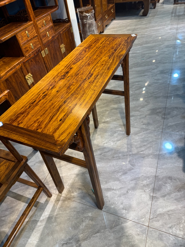 28 条桌 螺穗木艺一物一拍