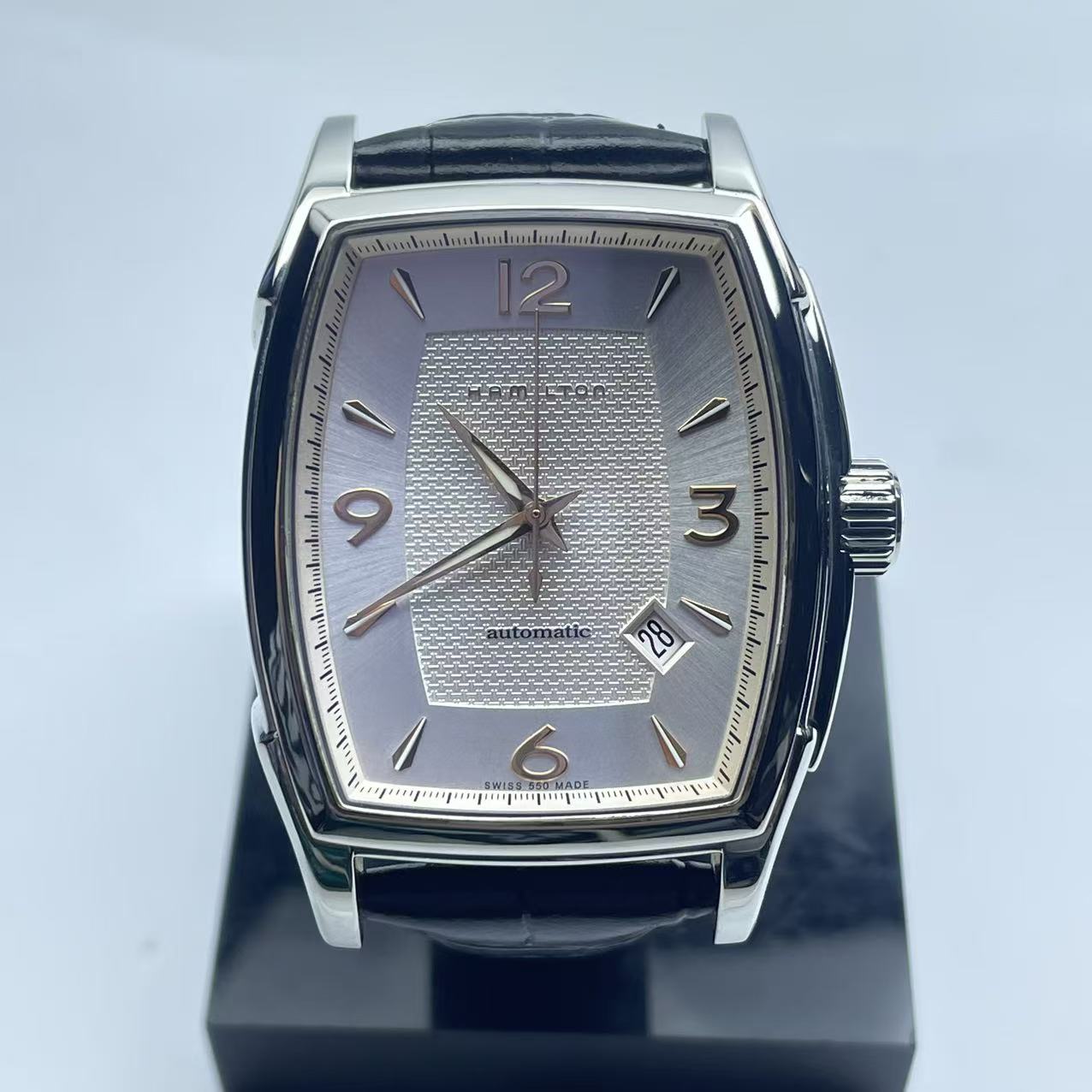 99新 Hamilton/汉米尔顿 爵士系列/自动机械/单表/37.5*42mm/9753