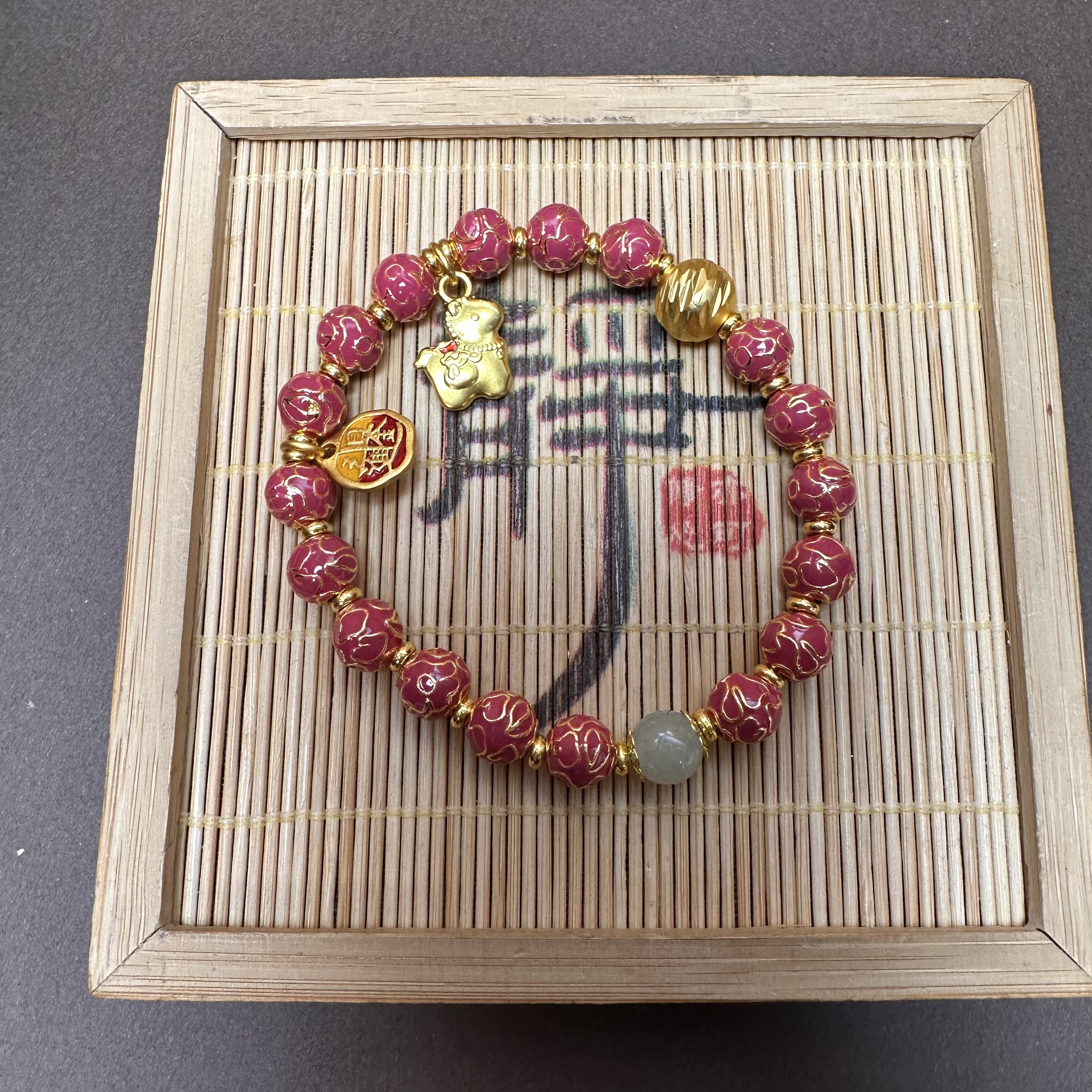 景泰蓝圆珠手串0000