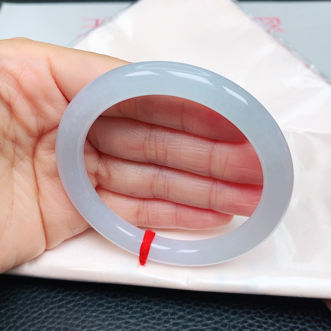 未镶嵌手镯（圆镯）翡翠冰条26