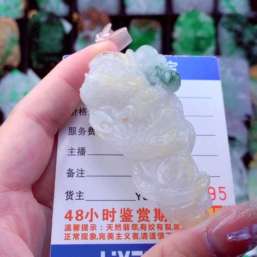 【闪购商品】翡翠颈饰未镶嵌挂件