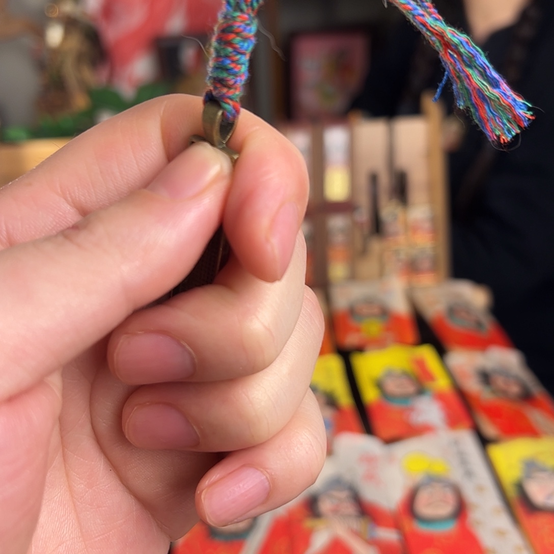沐***…纯手绘手工制作挂件