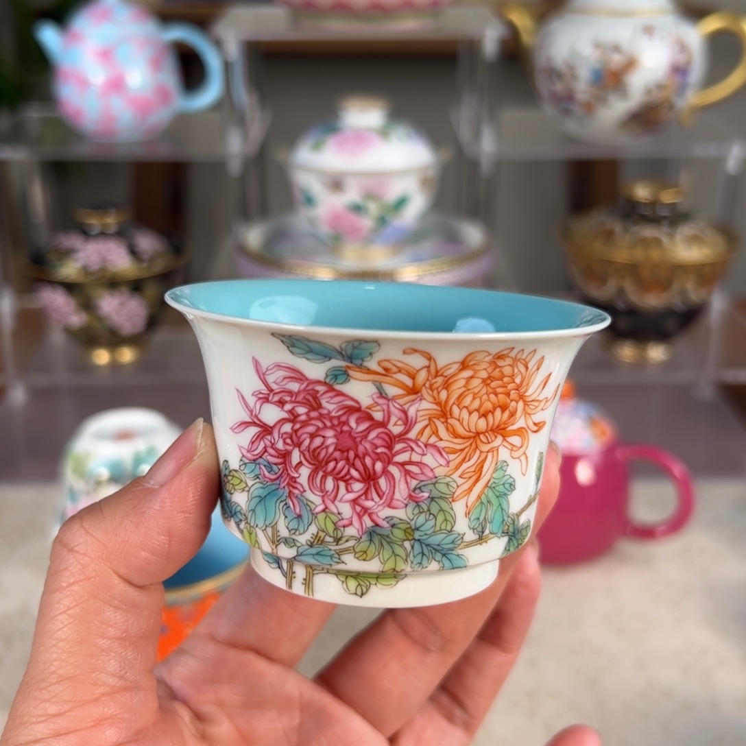 纯手工手绘 高端茶器