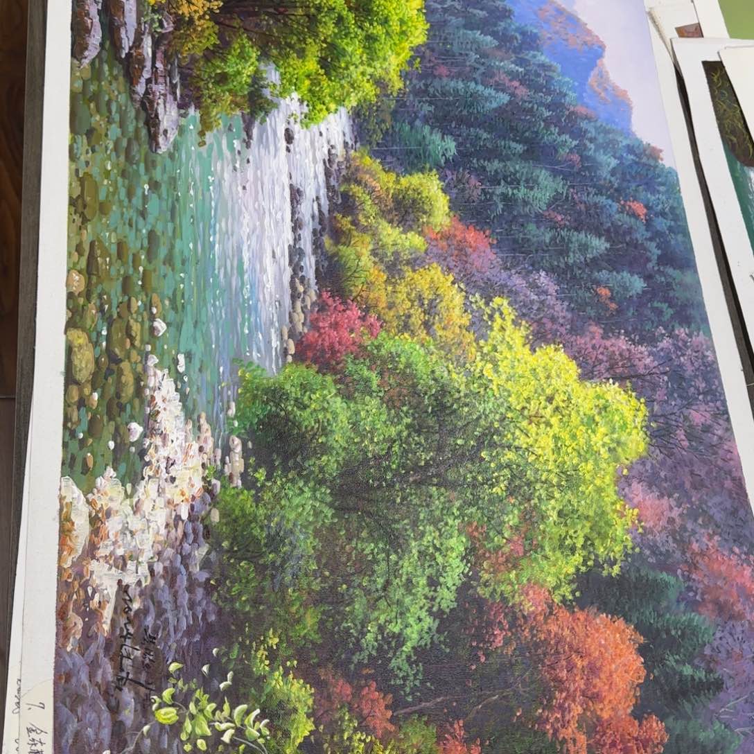 油画好的我真的好喜欢