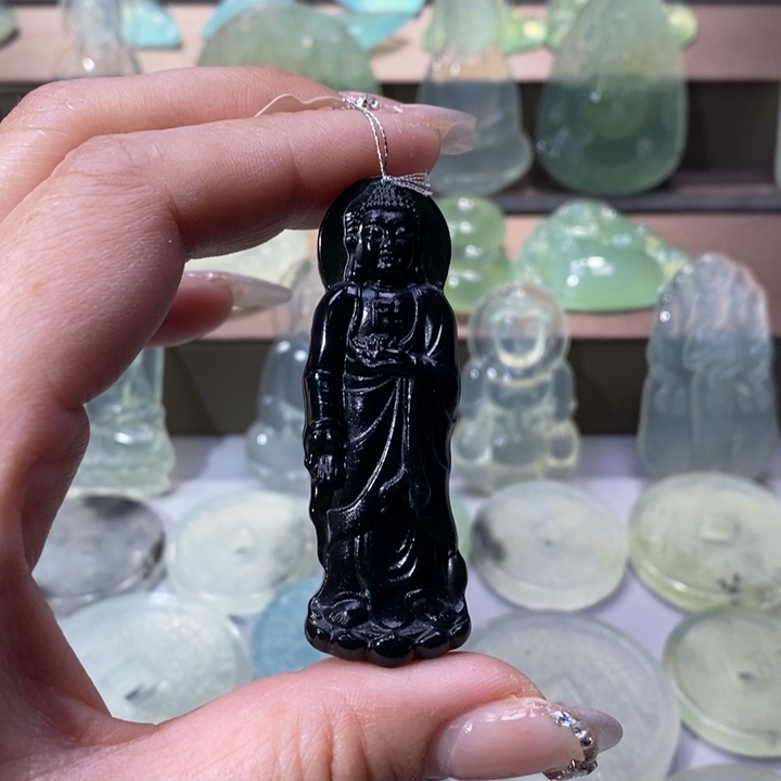 岫玉吊坠未镶嵌吊坠