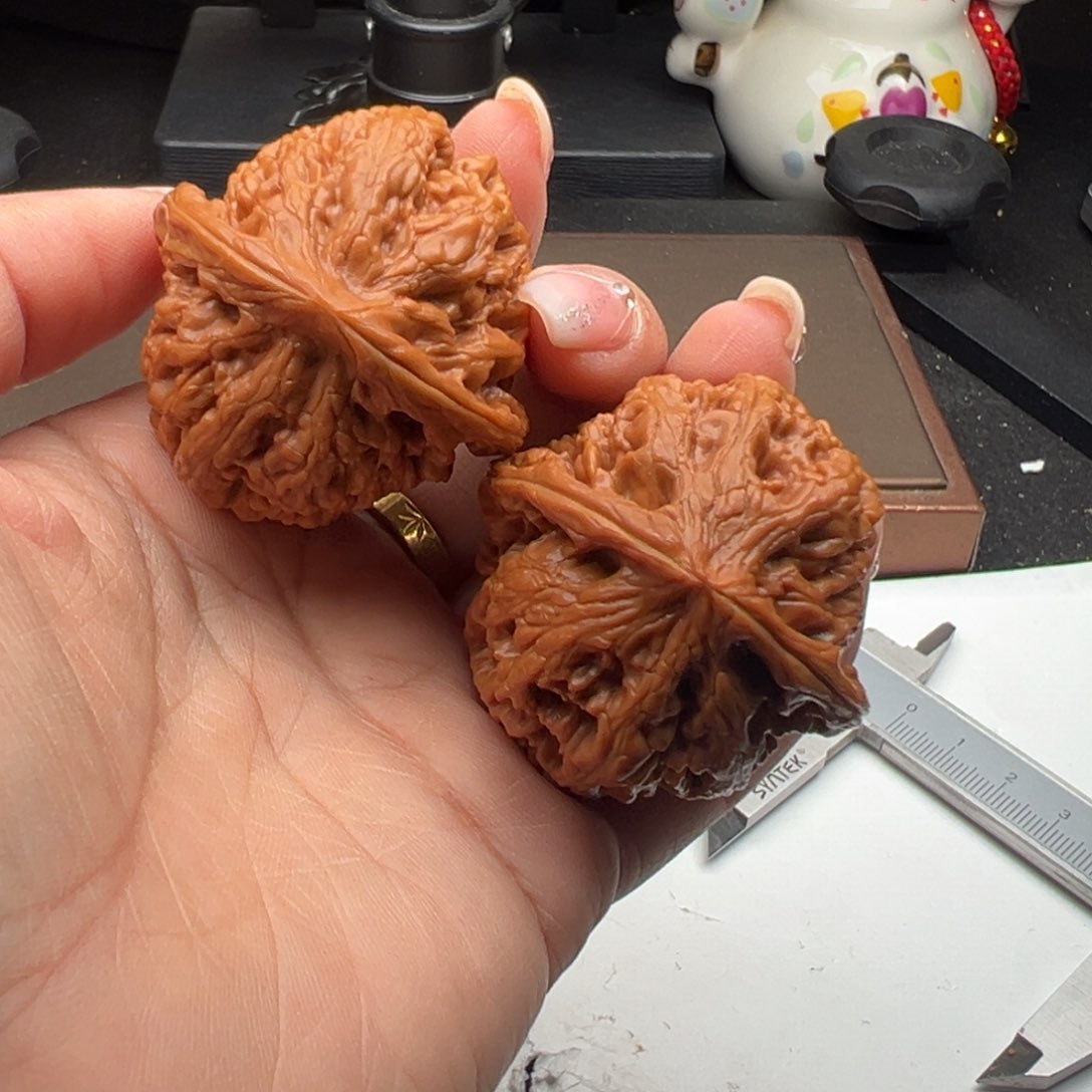 文玩核桃把件凤凰台44