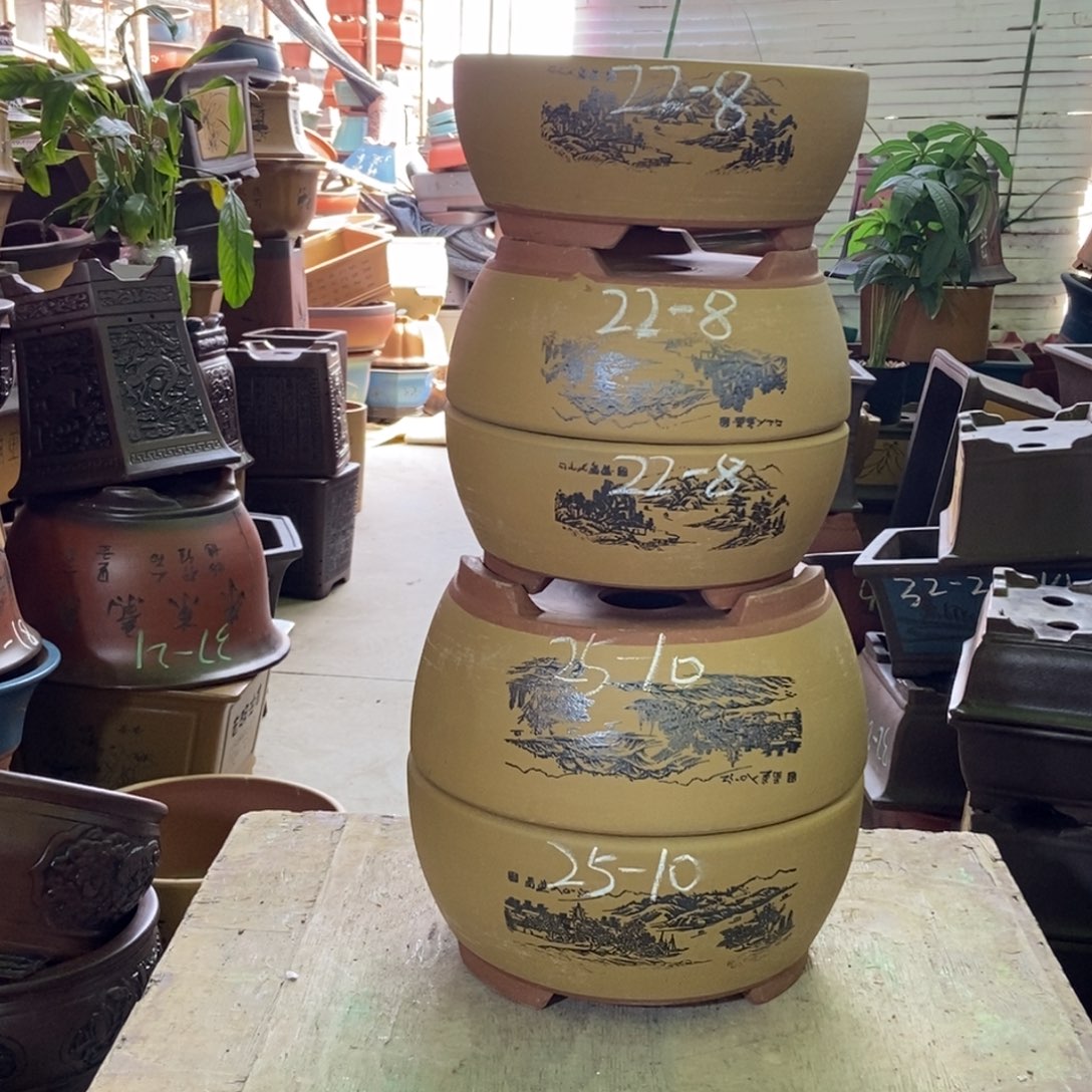 紫砂花盆紫砂紫砂