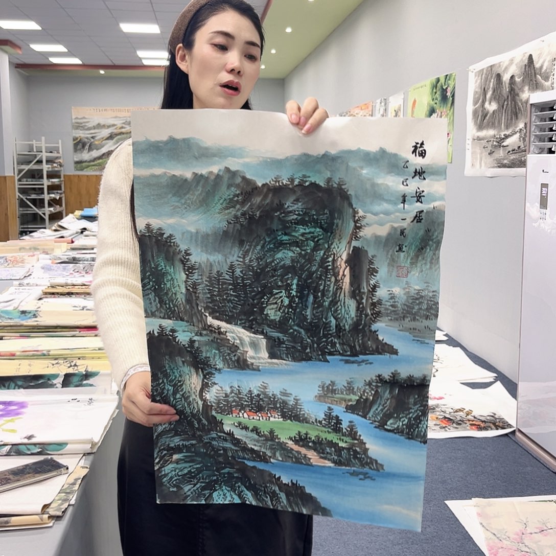 国画国画纯手绘作品
