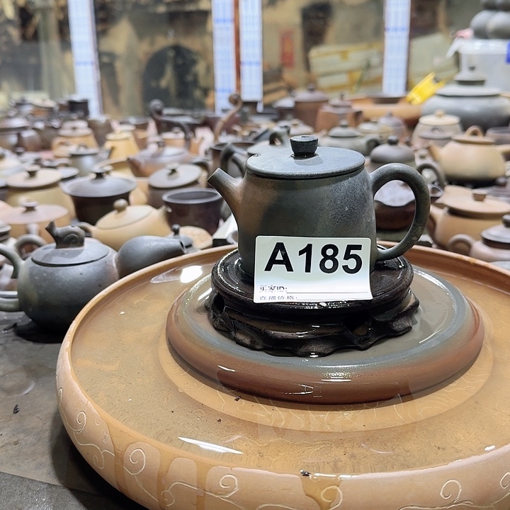 紫砂茶壶坭兴陶柴烧