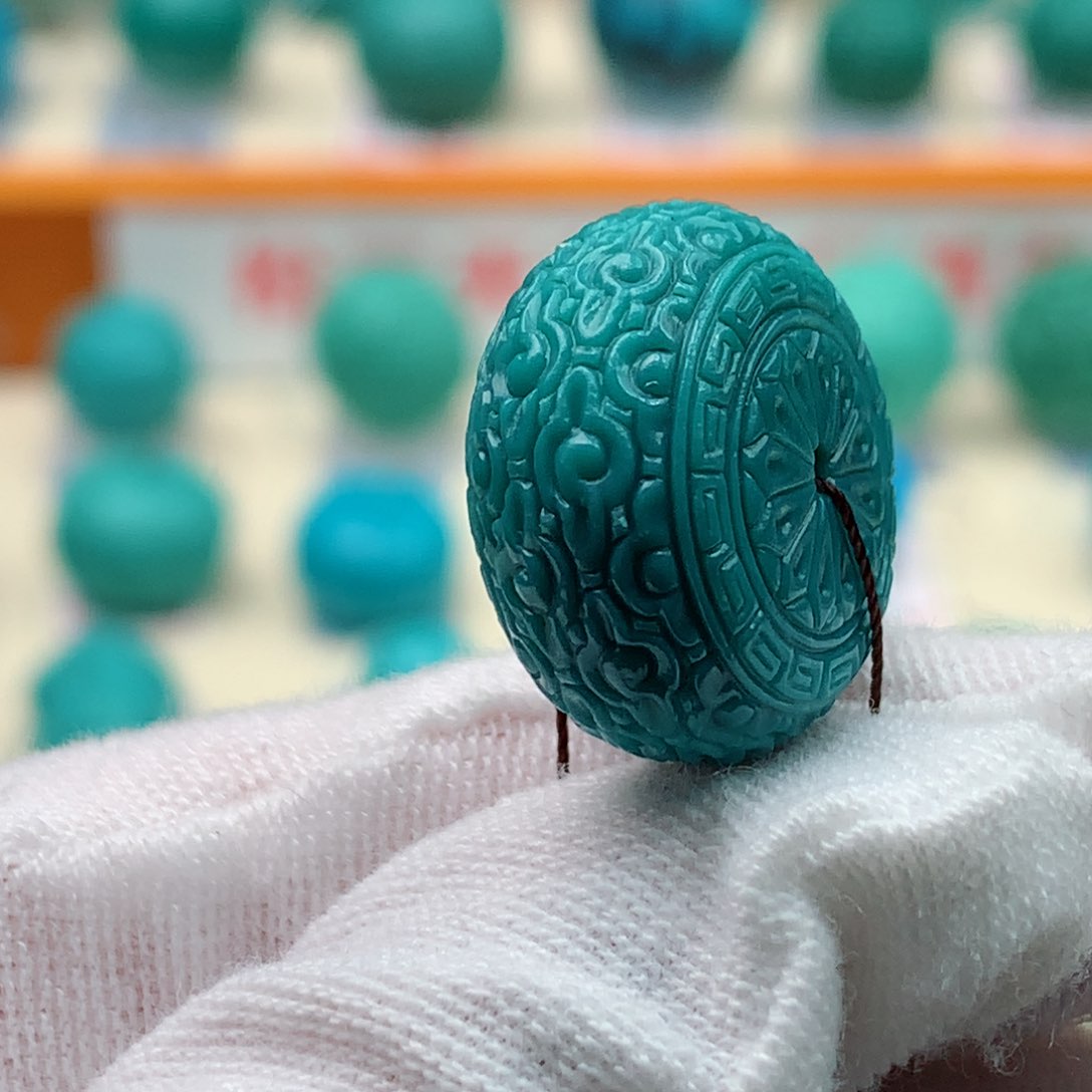 未镶嵌绿松石挂件