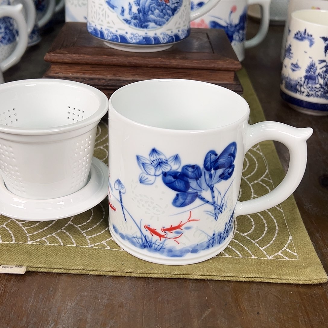 流**水景德镇陶瓷高温瓷