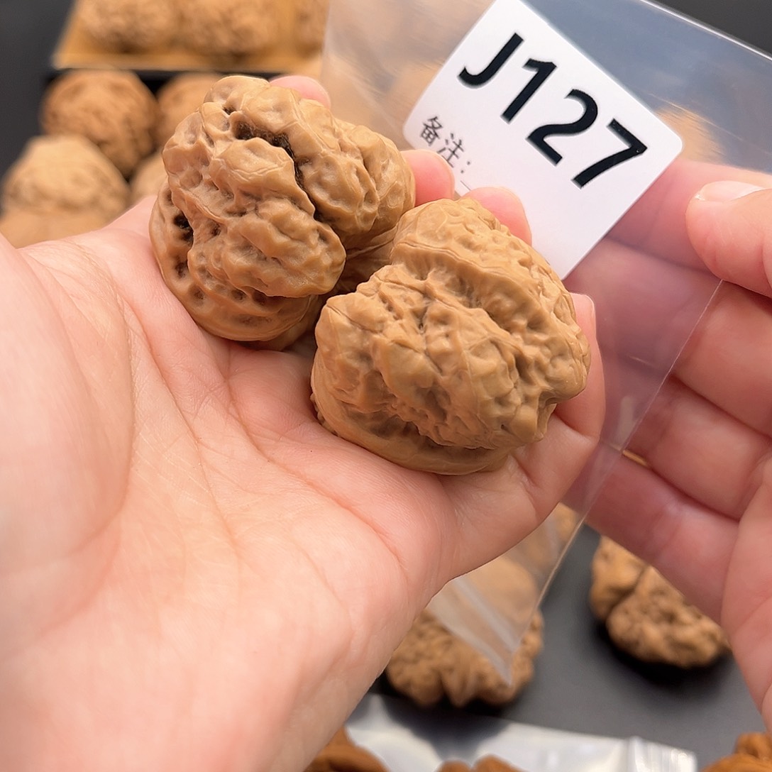 文玩核桃把件包**棒蛙蛙全品41肚44