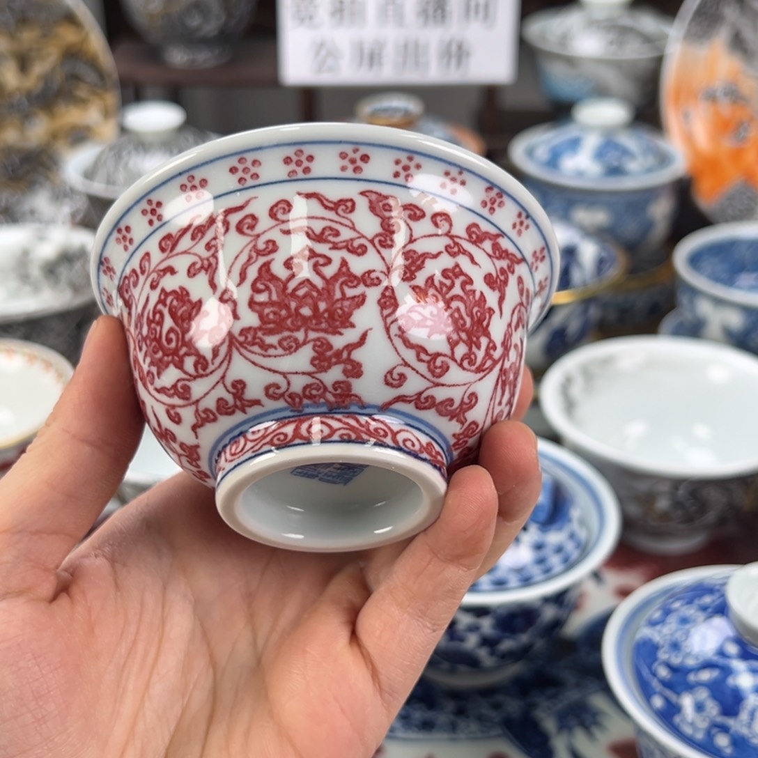 勤***李景德镇手工手绘陶瓷