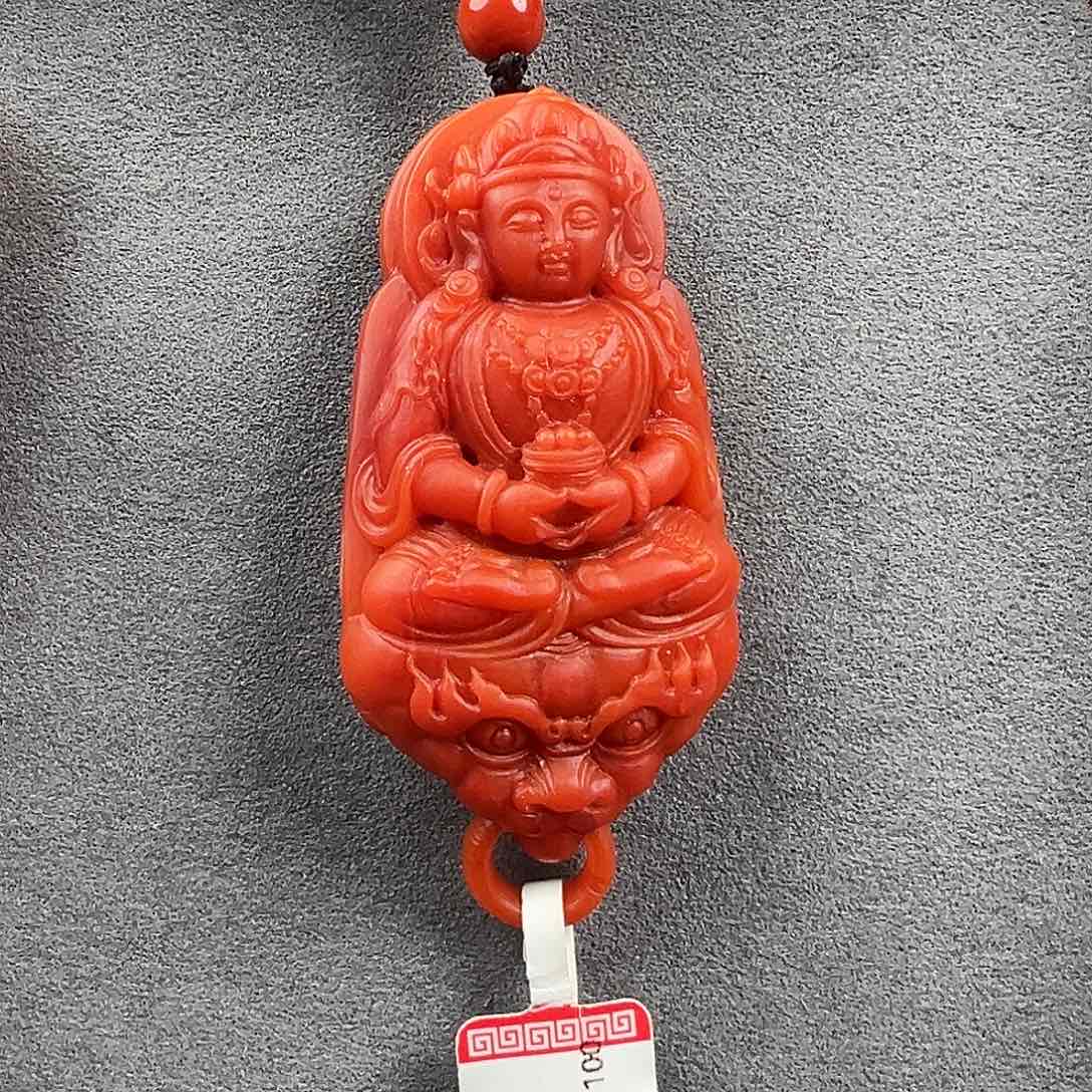南红玛瑙吊坠未镶嵌