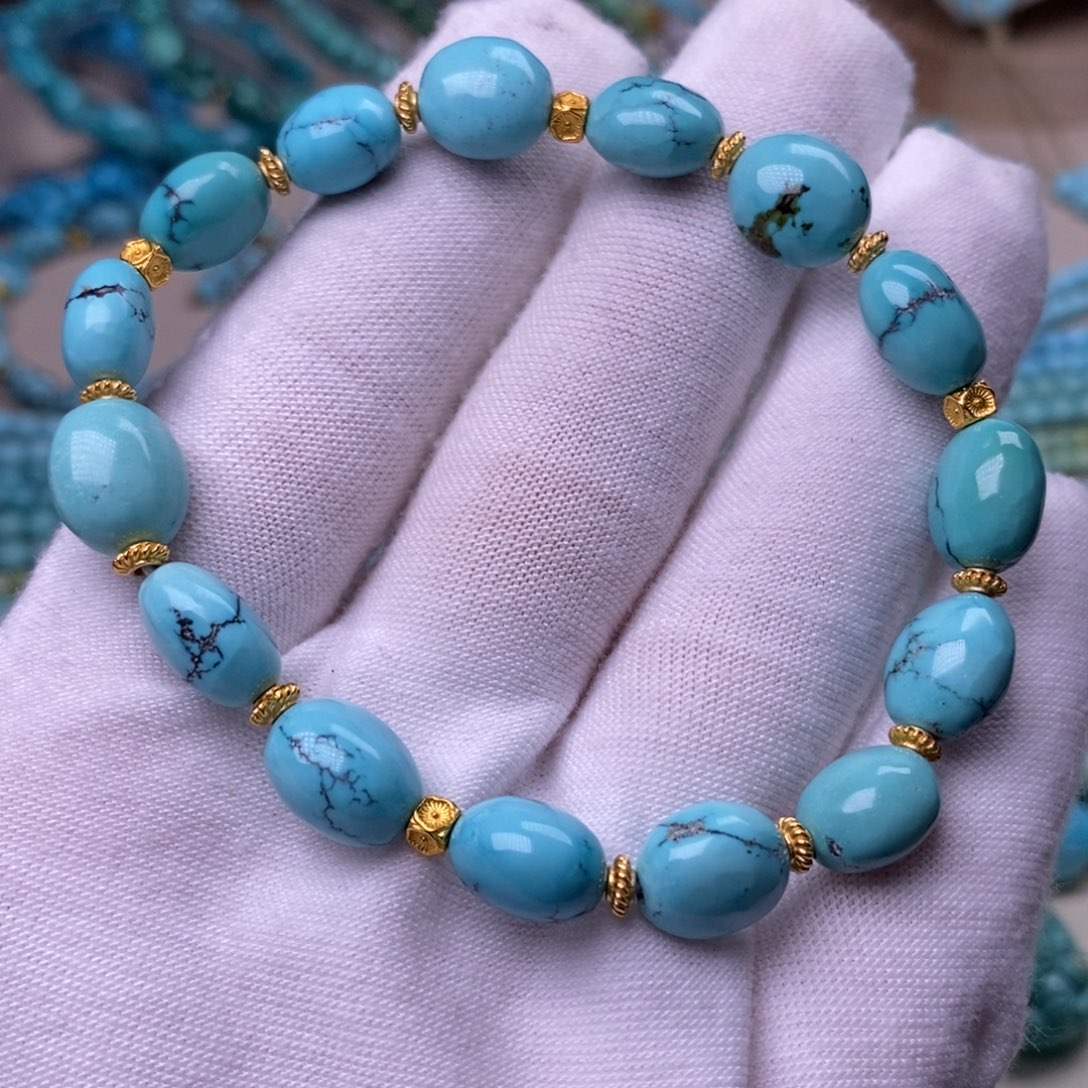 未镶嵌绿松石珠宝奇石