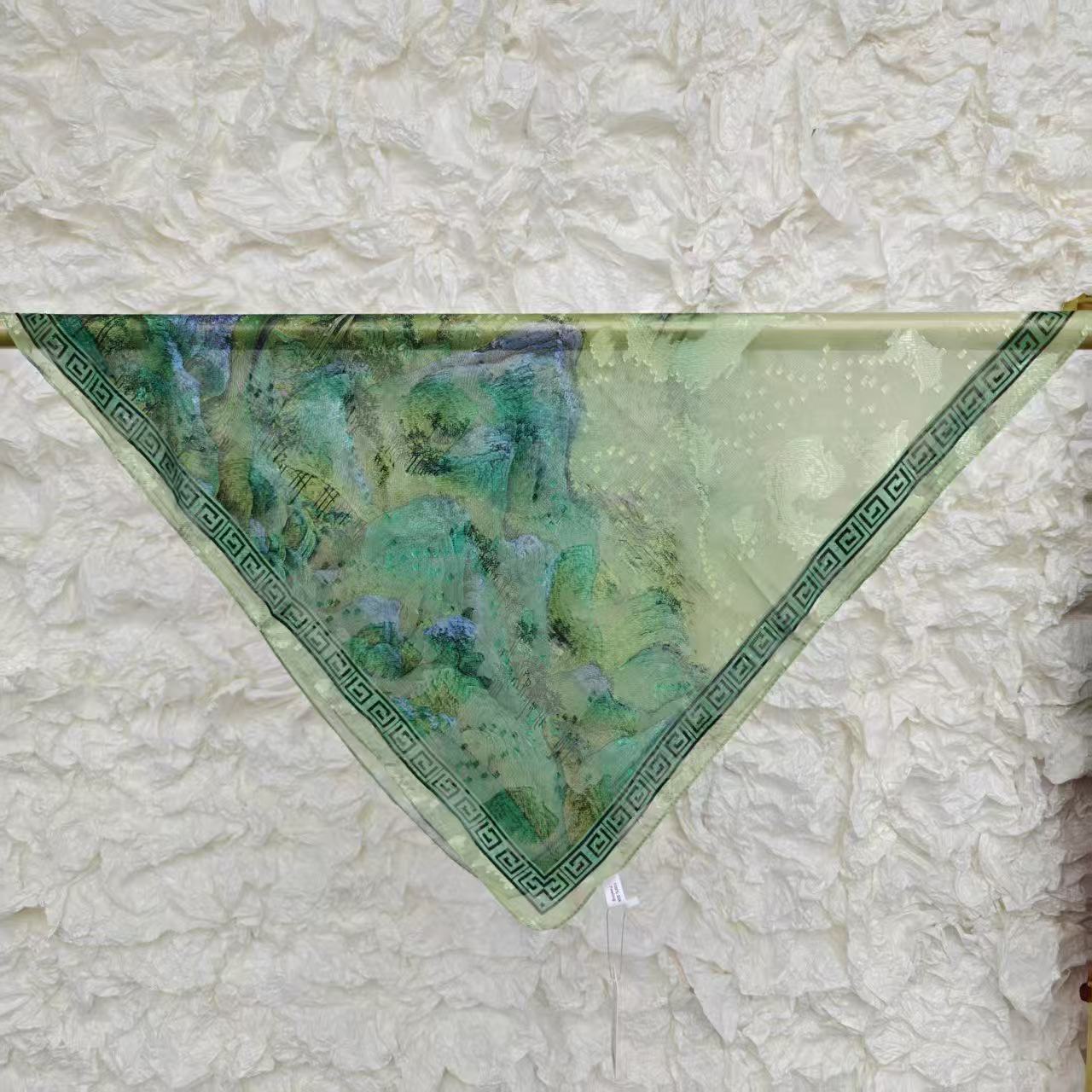 【翠影山恋】手工剪花款百搭气质C124春夏新款剪花布料