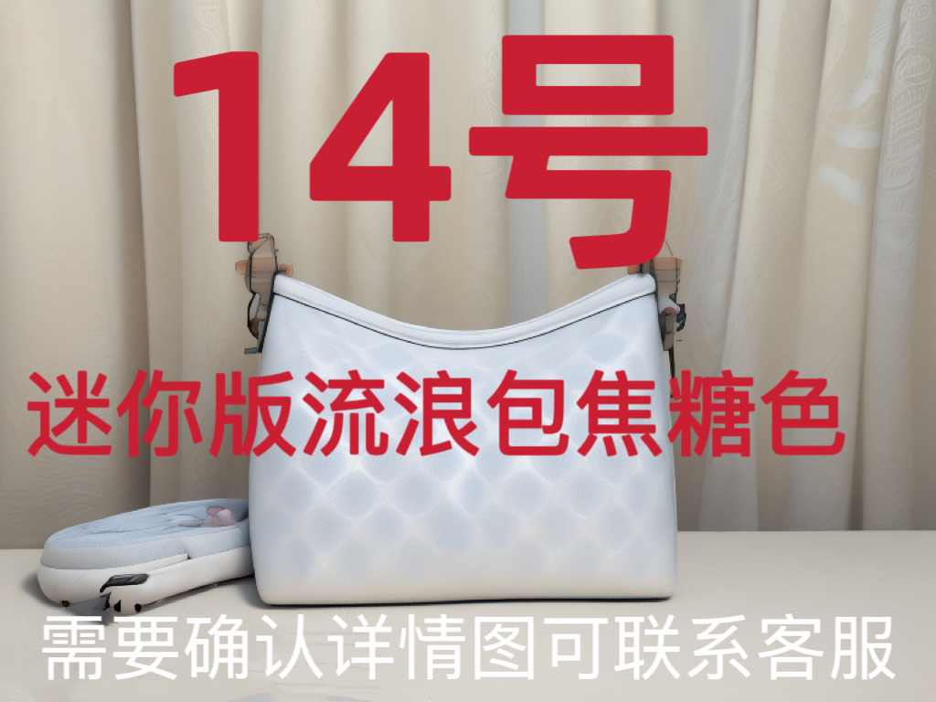 14号迷你版流浪包焦糖色通勤百搭腋下单肩斜跨包