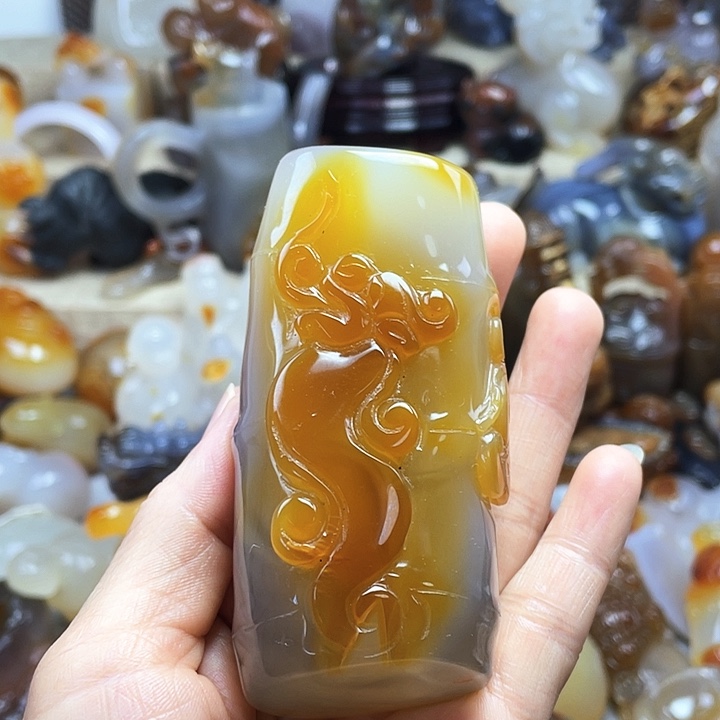 玛瑙/玉髓饰品未镶嵌