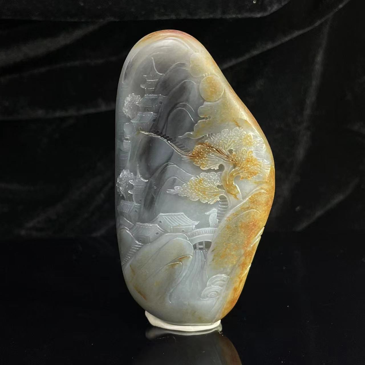 A806 和田玉摆件 XK741266