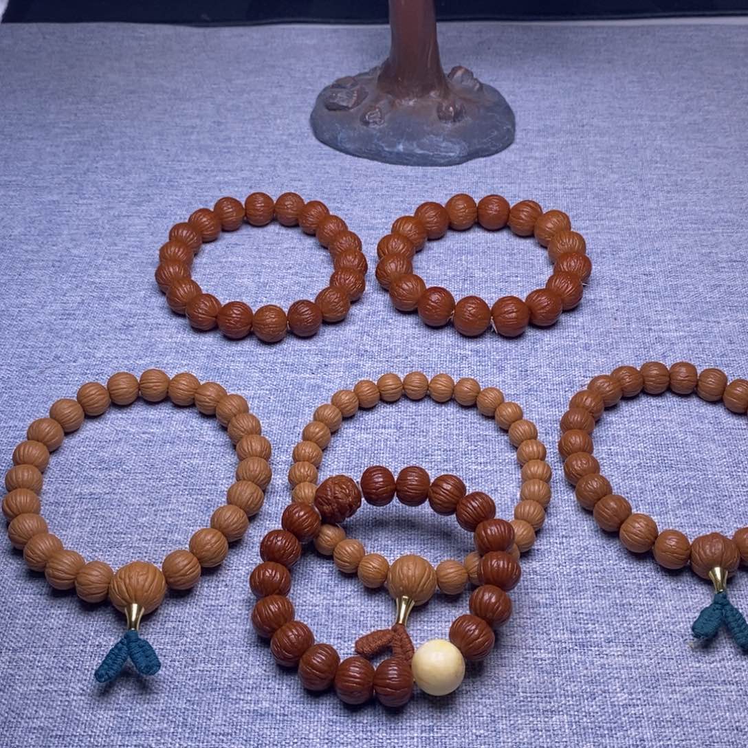 猴头核桃把件南瓜