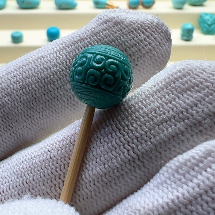 绿松石珠宝奇石未镶嵌11.8