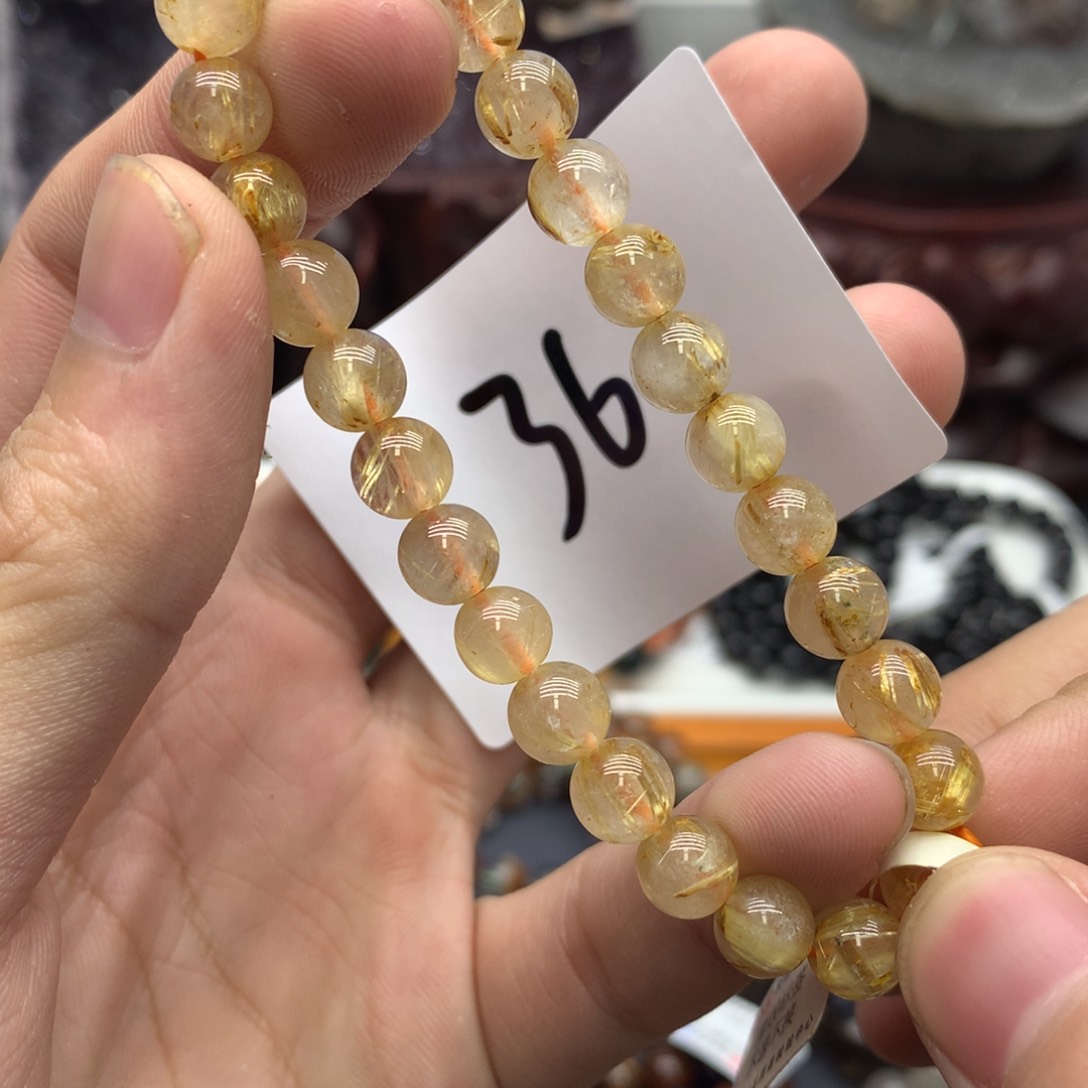 水晶手链未镶嵌天然