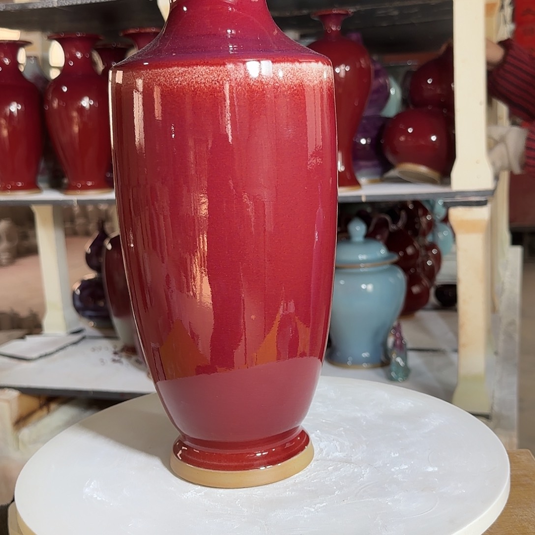 陶摆件郑家钧窑摆件