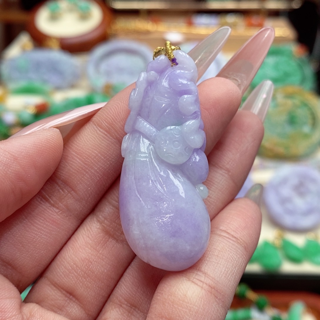 颈饰未镶嵌翡翠翡翠吊坠