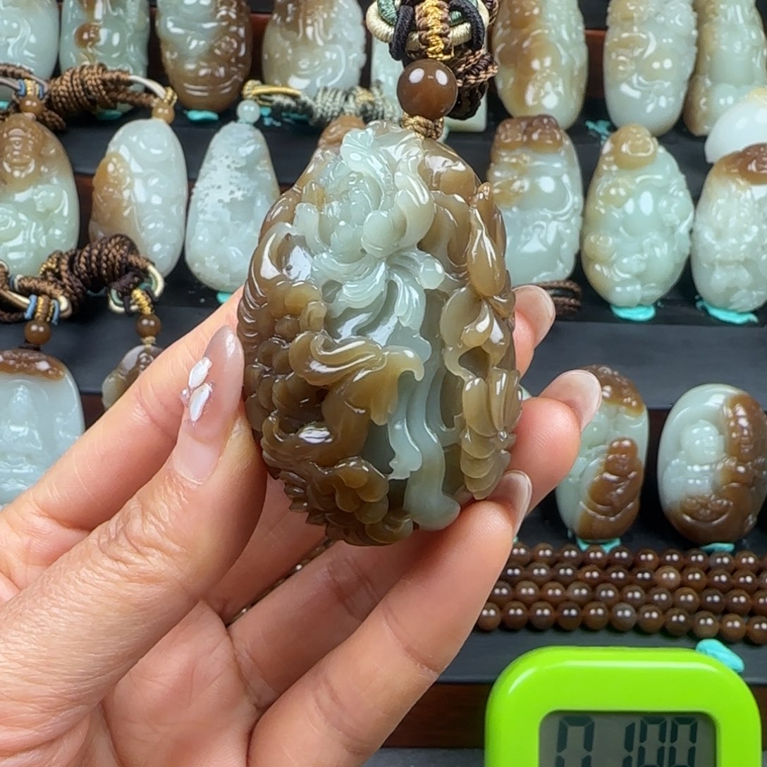 和田玉挂件未镶嵌用****6