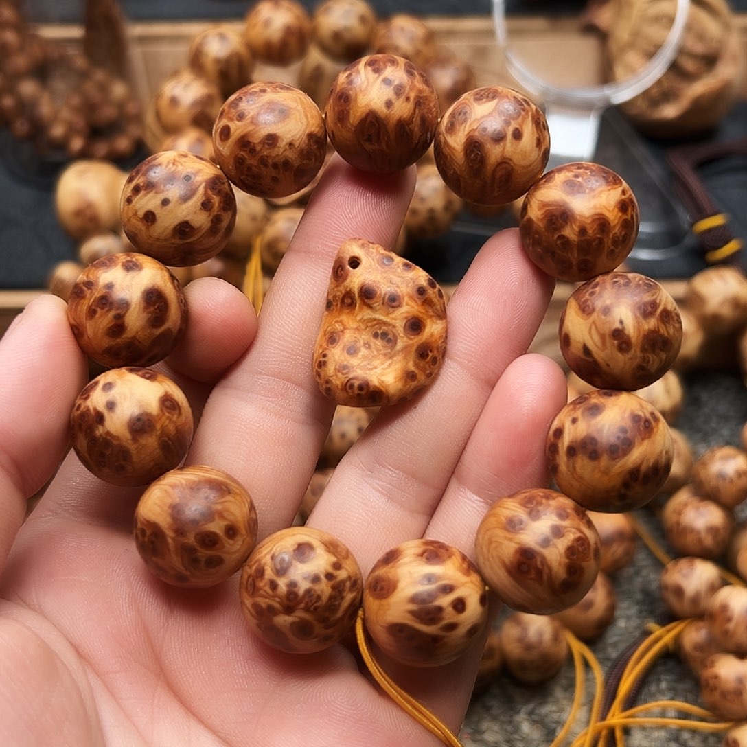 柏木（崖柏）手串/手链嘚****哥太行崖柏1.8