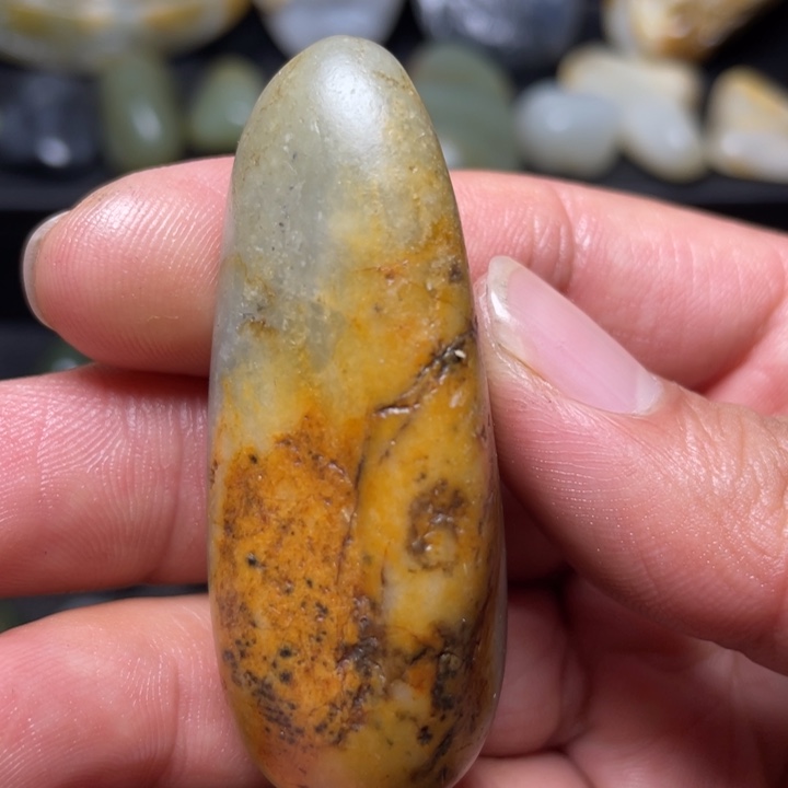 和田玉未镶嵌挂件24