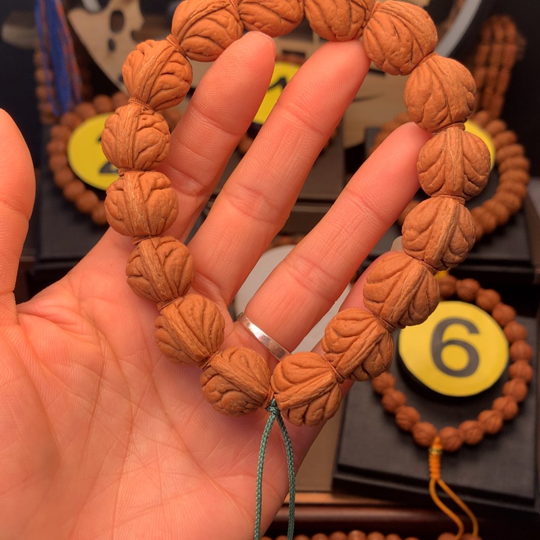 桃核手串原装霸王龙17