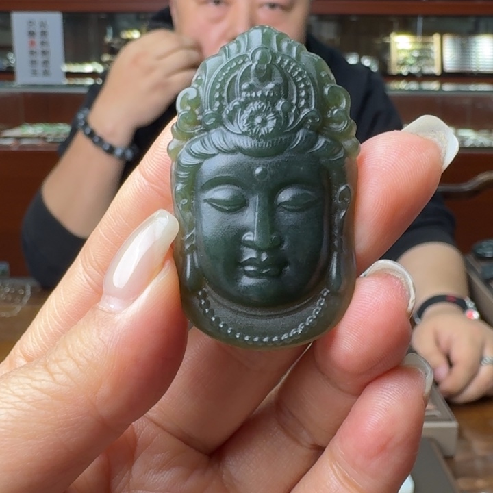 和田玉吊坠(不含链)未镶嵌