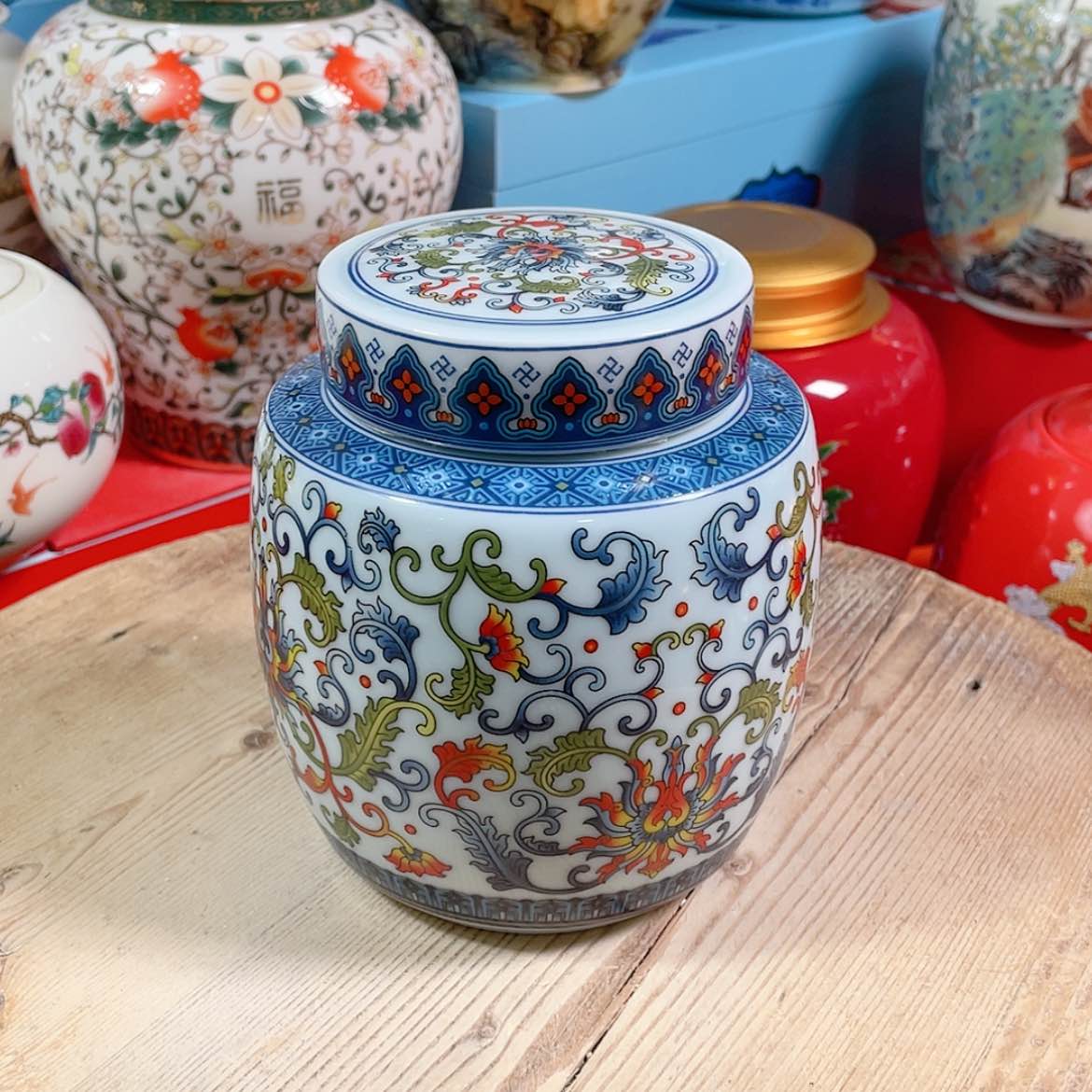 【闪购商品】罐陶瓷茶叶罐密封罐