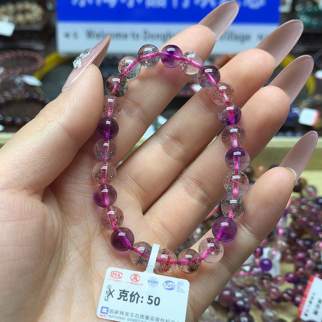 水晶手链未镶嵌手链